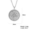 VASSAGO Stainless Steel Seal of The 7 Archangels Pendant Necklace