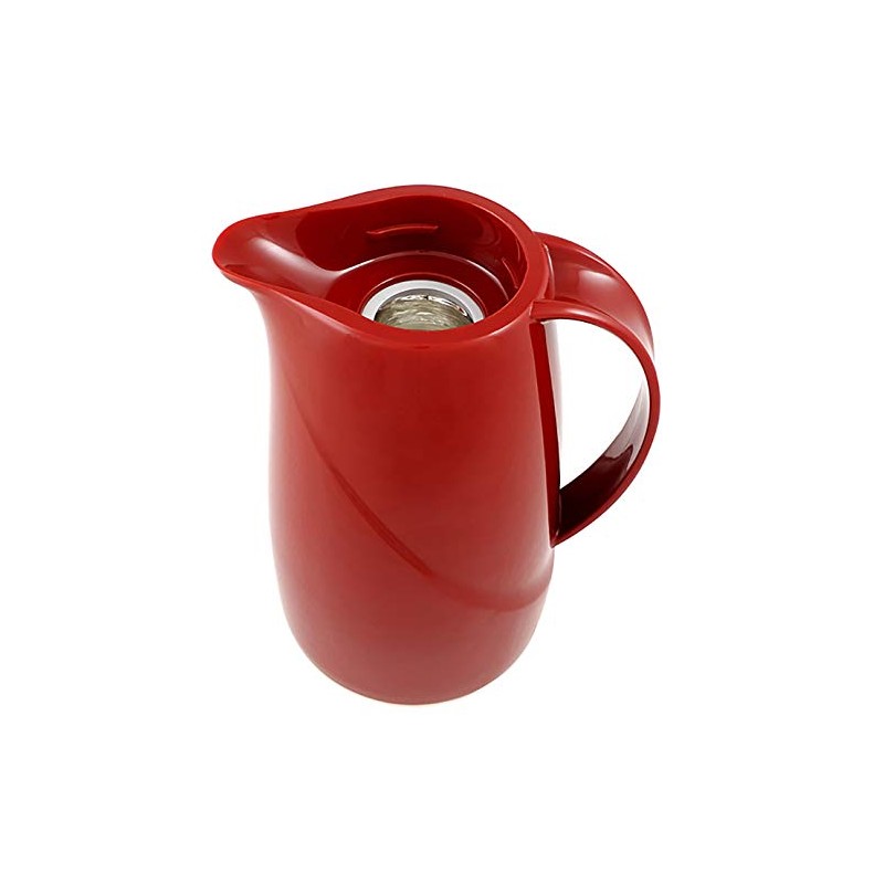 Helios Wave Push Thermos Flask Red 1 L - 6