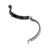 HVAC OV 6" Inch Galvanized Steel Duct Clamp with Rubber