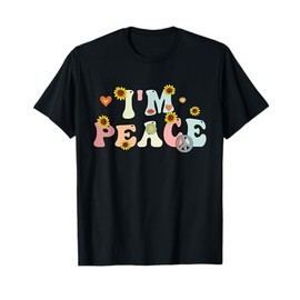I Come In Peace I'm Peace Funny Matching Couple Lovers T-Shirt