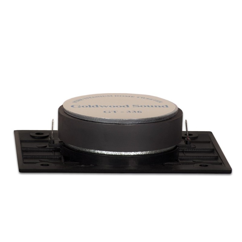 Goldwood Sound 120 Watts 8ohm Titanium Dome Speaker Tweeter Black