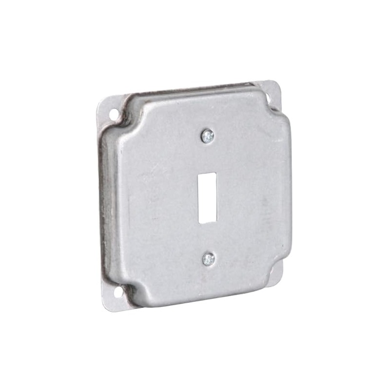 Hubbell-Raco 800C 1 Toggle 4-Inch Square Exposed Work Cover