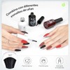CHERIMOYA Matte Top Coat 15ml,No Wipe Gel Top Coat Para