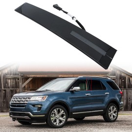 LEVANLIGHT B Pillar Molding Trim with Door Entry Keypad Compatible with Ford Explorer 2011-2019, Driver Front Left Outer LH Side Door Pillar Applique for Replaces# DB5Z-7820555-AC, BB5Z-7820555-AA