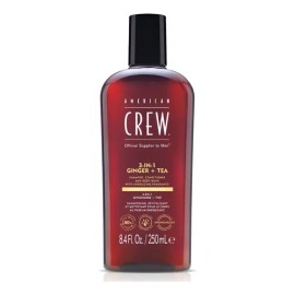 Shampoo Acondicionador Y Gel 3 En 1 American Crew Ginger+tea