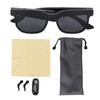 Bluetooth Audio Sunglasses Voice Control Open Ear Style Adjustable Volume