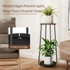 YINMIT 2 Tier Plant Stand Indoor, 30" Tall Plant Stands,