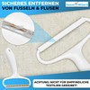 House Wizard Tragbarer Fusselentferner 3 in 1 Set mit 2