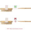 Dry Brushing Body Brush Set of 2, Dry Skin Exfoliating