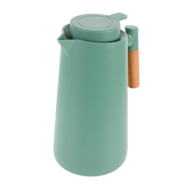 Mobestech 34Oz Thermal Coffee Carafe Insulated Liner Hot Liquid Flask for Tea Coffee Beverages Spacious Jug with Ergonomic Design for Easy Pouring for Home Office