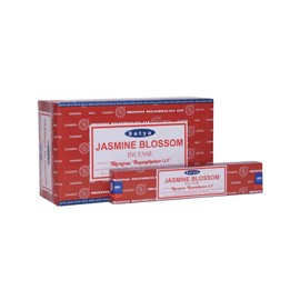 VIE Satya Incense Sticks, 12 Packs x 15g, Jasmine Blossom