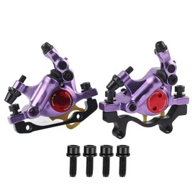 Keenso Aluminium Alloy Hydraulic Disc Brake HB-100 Hydraulic Disc Brake Set for Mountain Road ()