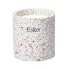 Esker Terrazzo Plantable Candle – Hand-Poured Soy Wax with Essential