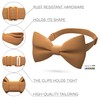 Bow Tie House Men's Classic Pre-Tied Bow Tie Formal Solid