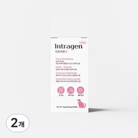 Intrazen pet comprehensive nutritional tablets, 200 tablets, intestinal health lactic acid bacteria, 2 pcs / 인트라젠 반려동물 종합영양제 타블렛, 200정, 장건강유산균, 2개