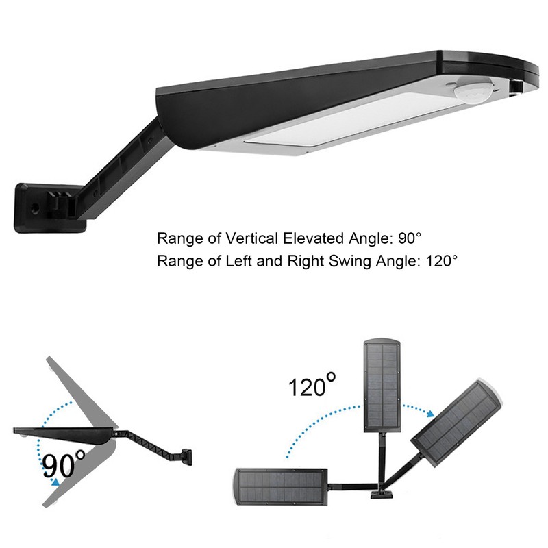 Solar Power Light Outdoor Motion Sensor Lamp for Gardens Yards