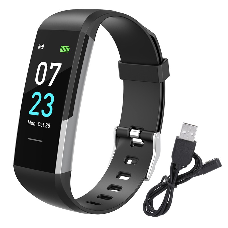T10 Silicone Watchband Touching Control Smart Bracelet Intelligent Heart Rate