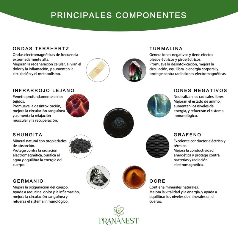 PranaNest Terahertz Protection, Radiation Protection, EMF Protection, EMF Protection, Shungite