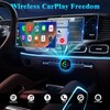 Wireless CarPlay Adapter, 2026 Upgraded Wired to Wireless for Apple