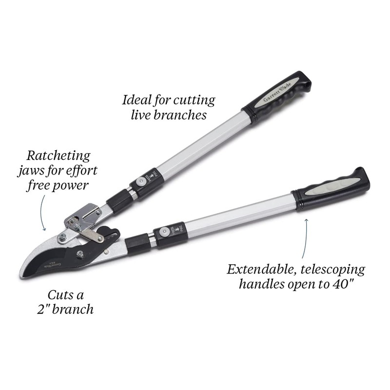 Kings County Tools Double Ratcheting Bypass Lopper | Cuts Green