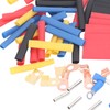 678PCS Cold Pressed Terminals Kit Rubber Electrical Insulated Terminals Assortment