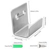 YEYIT Towel Hooks Wall Hooks 6 Pieces Hooks Stainless Steel