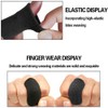 ONTYZZ Finger Support 10 Pcs Sport Finger Protectors Stretchable Finger