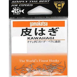 Gamakatsu Leather Hagi Hook White No. 6 Fishing Hooks