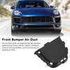 Front Bumper Air Duct Front Side Bumper Air Intake Guide