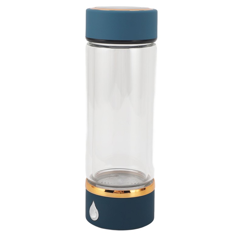 Hydrogen Water Bottle 420ml Rechargeable SPE PEM Technology Portable Hydrogen