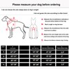 ICEFANG Dog Strap Harness with 4 x Metal Buckles,for Medium