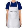 Makoroni - volleyball Apron Adjustable Kitchen Chef Apron with 2