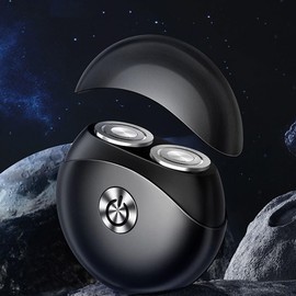 AIXXCUVQ Portable Mini Shaver For Men Compact Size Big Performance Household Outdoor Mini Shaver ABS Graduated Mini Shaver, B