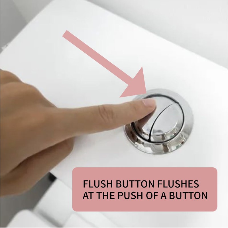 Double Flush Toilet Flush Button 50 mm, Replacement Push Button