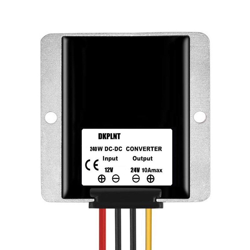 dkplnt 10A 240W 12V to 24V Converter Step Up Voltage
