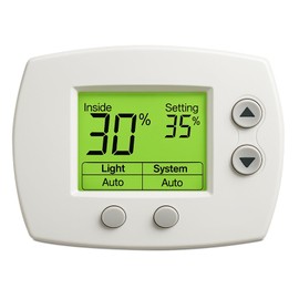 H6062A1000 Digital Humidity Control Sensor - Compatible with Honeywell Humidistat H6062A1000, Smart Humidistat/Dehumidistat for Home and Indoor Use, OEM, 5-Year Warranty