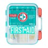 Be Smart Get Prepared First Aid Kit, Teal, 326 Piece,