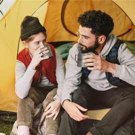 Lixada Titanium Pot Camping Portable Titanium Water Portable Cup with Folding Handle (300 ml, 350 ml, 420 ml, 550 ml, 650 ml, 750 ml, 900 ml, 1600 ml)