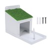 Squirrel Feeder, Solid Structure Weather Proof Metal Squirrel Feeding Box