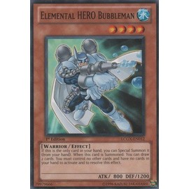YU-GI-OH! - Elemental Hero Bubbleman (LCGX-EN012) - Legendary Collection 2 - Unlimited Edition - Common
