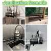 Latawon Kitchen Sink Organizer,Sink Caddy Sponge Holder for Kitchen Sink