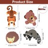 Pack of 10 Magnets Animals, Animals Fridge Magnets 3D Magnets