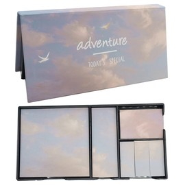 AWEELON Sticky Notes Set Self-Stick Pads Notes Memo Notes for Office School Home Notepad