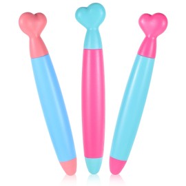 Gjinxi 3 Pack Kid-Friendly Stylus Pens for Touch Screens, Capacitive Stylus Pens with Durable Rubber Tips, Tablet Stylus Pen Children's Crayon Stylus Pen for Touch Screen Devices Smartphones Tablets