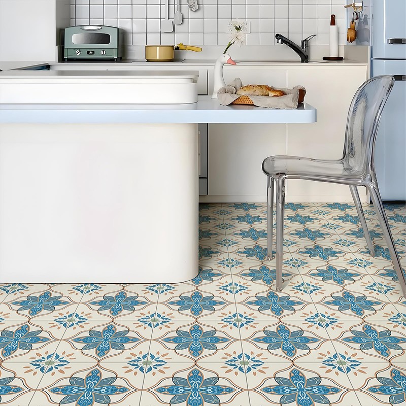 Alow Peel and Stick Floor Tile, Vinyl Flooring Waterproof, Peel