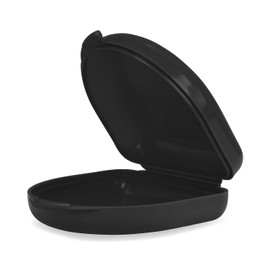 Wellsamed KFO Classic Black Rail Box for Storing Braces or Splints