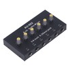 6 Channel Compact Audio Mixer Mono Stereo Switching 6 in