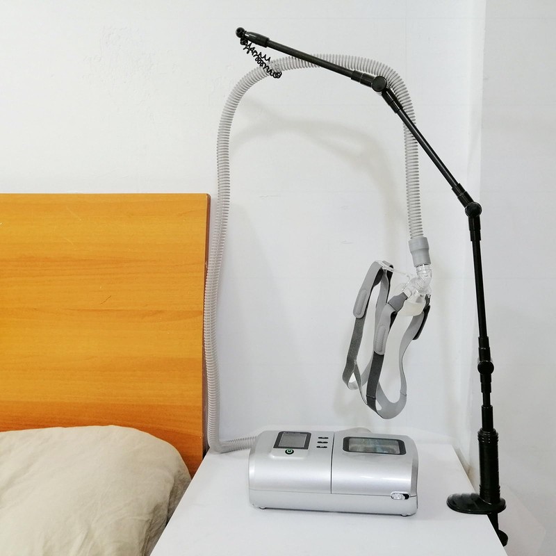 WAHAH Foldable Aluminum CPAP Hose Holder & Accessories - Versatile,