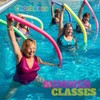 Chochkees Brown Floating Pool Noodles Foam Tube 2-Pack, Thick Hollow