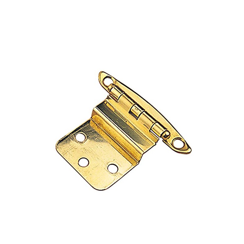 Sea-Dog 201915-1 Brass Semi-Concealed Hinge, 3/8" Offset
